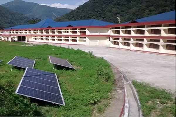 District hospital near Hayuliang and Khupa