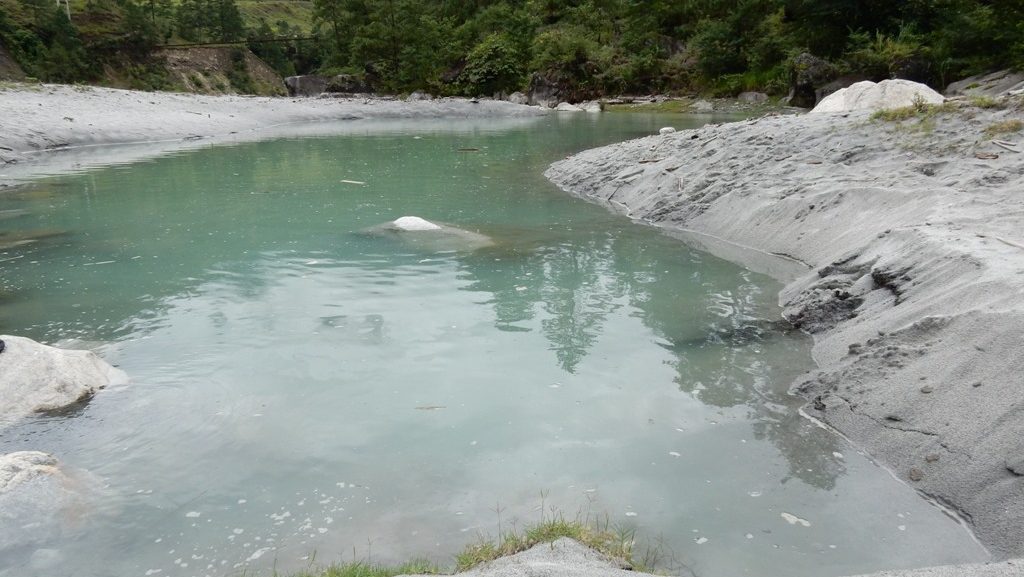 Tilam hot spring near the Lohit river